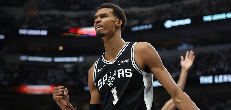 NBA: Wemby shines as Spurs thrash Rockets, Lakers down Knicks