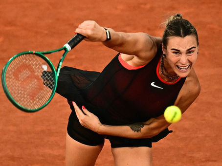 Sabalenka overpowers Osaka to reach French Open quarter-finals