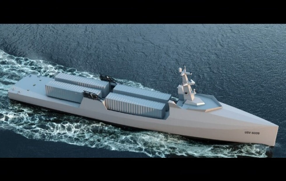 Blue Water Uses a Damen Design to Speed Up Unmanned-Vessel Program