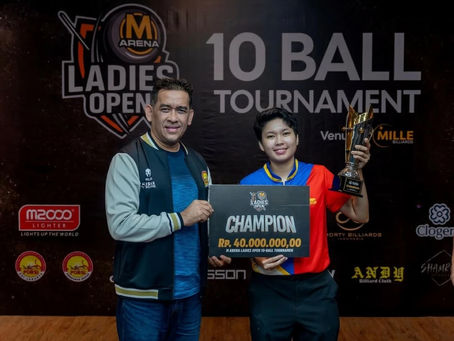 Centeno strikes back at Santos, rules M Arena Ladies Open