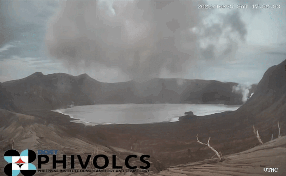 Taal Volcano logs 61 seismic events in 24 hours
