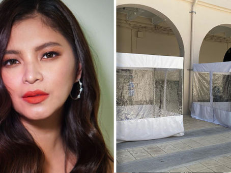 Angel Locsin successfully sets up tents at 22 hospitals, aims to put up more in 38 others