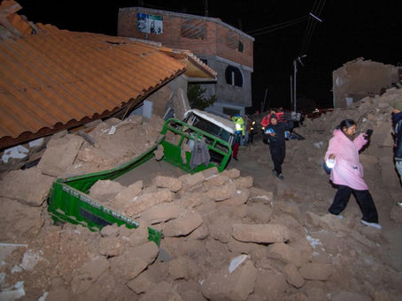 5.5 magnitude earthquake hits Peru's Andes region and kills at least 6 people