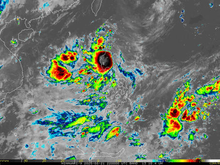 LPA strengthens into tropical depression Isang