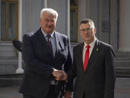 Israel, Ukraine launch dialogue on Iranian threat