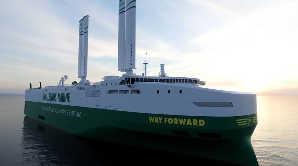 Car Carrier to Get Two Wing Sails in First Commercial Application