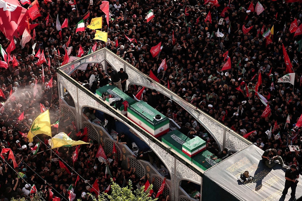 US and Iran trade attacks as Khamenei is buried
