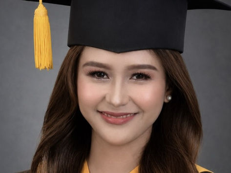 Golden Cañedo is a proud nursing graduate