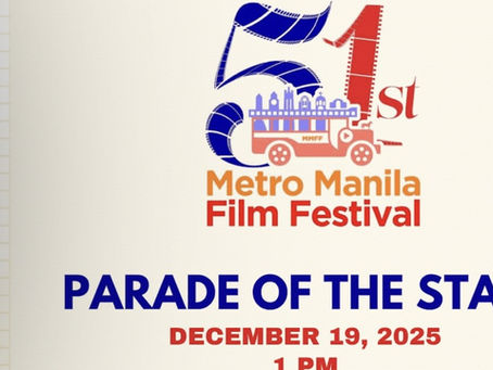 What to expect at MMFF 2025 Parade of Stars