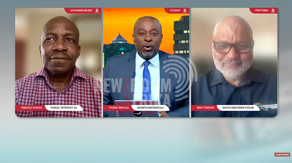 Discussion | Ramaphosa promises to take whistleblower bill to Parliament