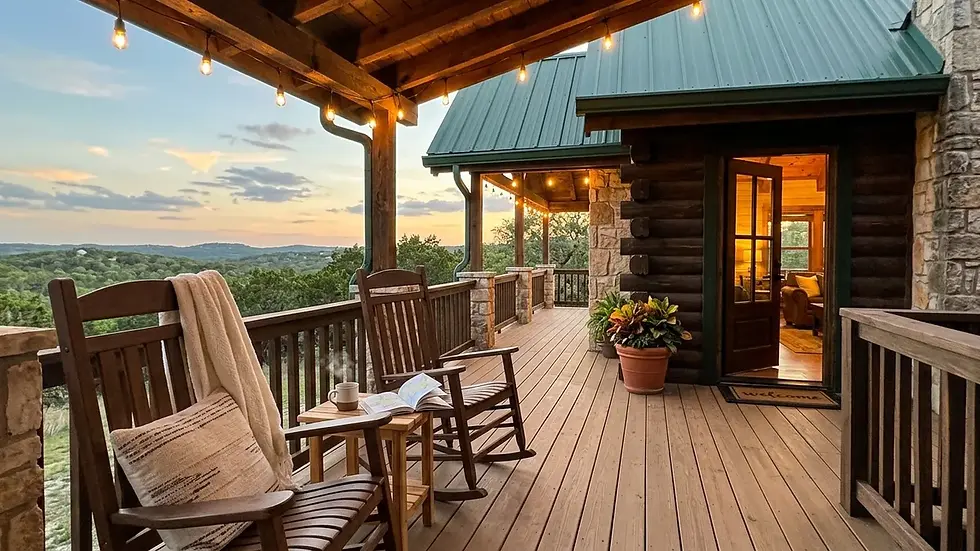 first vacation rental property in Texas Hill Country ready for launch