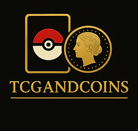 Logo TCGANDCOINS, Pokémon, Rouge, blanc et noir. Pokéball, Superball. TCGANDCOINS. Trading Card Gaming .  Carte