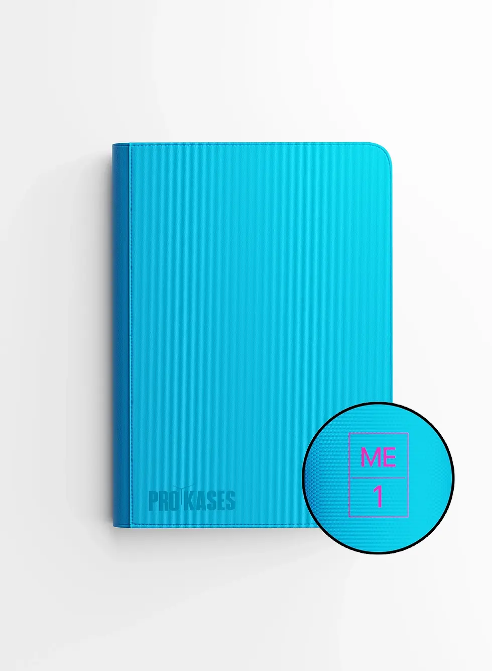 Miniature : Binder  : Classeur Sans Top Loader 432 cartes Zip ME1 Bleu et Rose : Pro KASES
