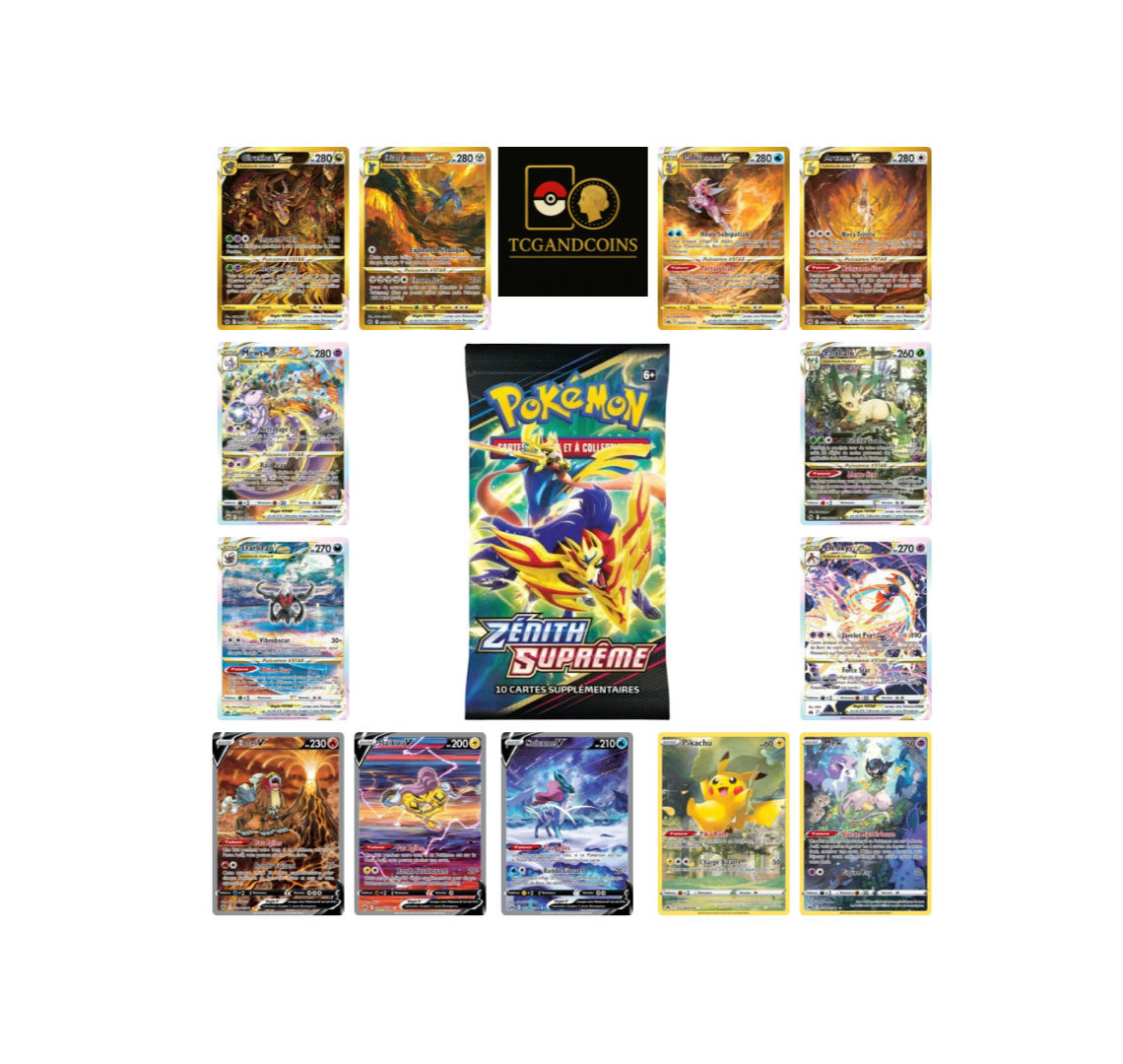 1 Booster Français : Zenith Suprême, Scellé