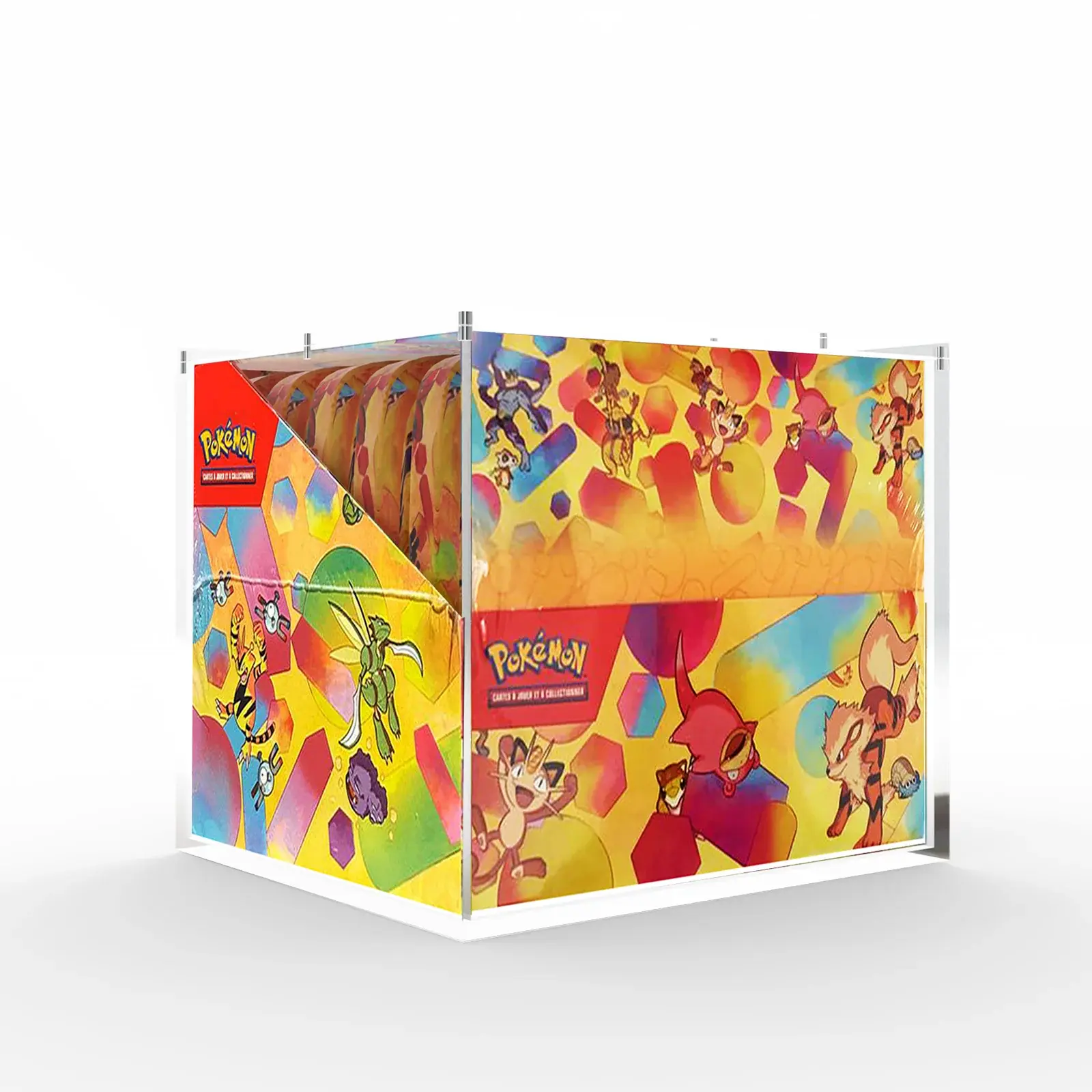 Acrylique Display de Mini Tin Français  : PRO KASES