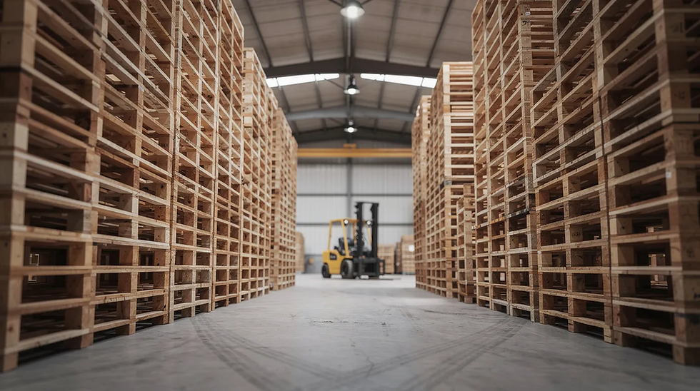 Tipos de tarimas de madera industrial