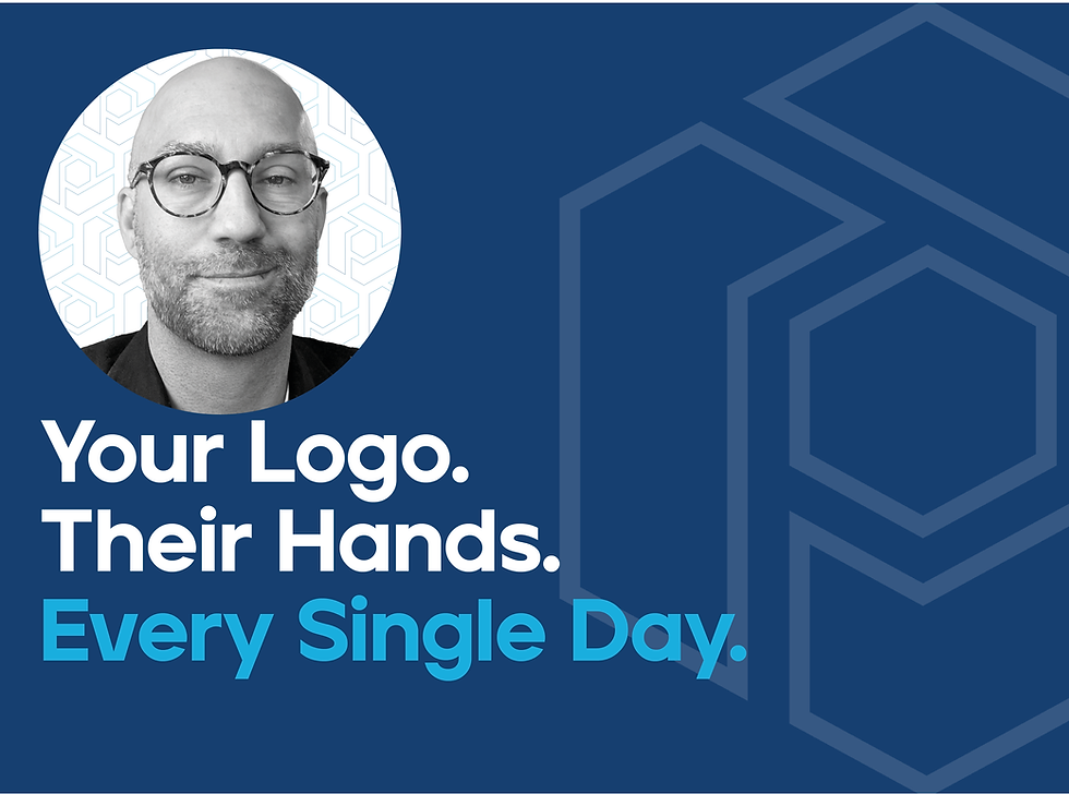 Your Logo. Their Hands. Every Single Day