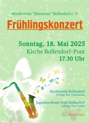 Frühlingskonzert des MV Bollendorf