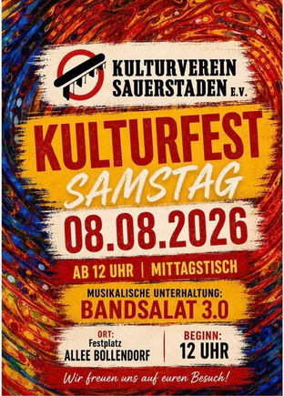 Kulturfest am Sauerstaden