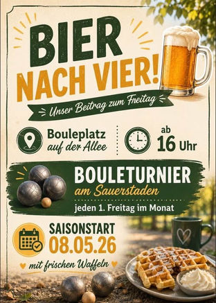 Der Kulturverein lädt ein zum Feierabend Bier