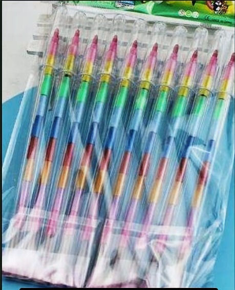 Thumbnail: Multicolour Stackable Crayons