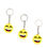 Thumbnail: Smiley Face Key Rings Party Bag Fillers