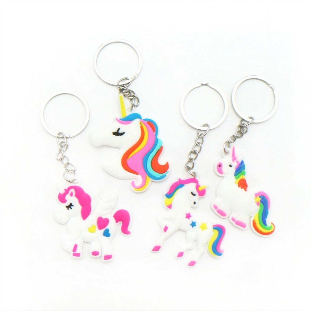 Unicorn Key Rings Party Bag Fillers