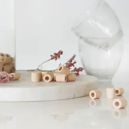 perles de céramique roses du japon