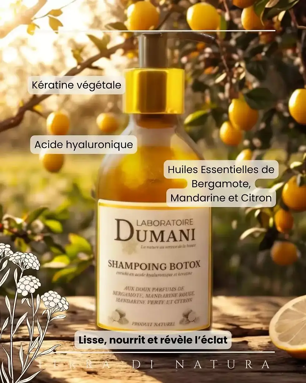 shampoing naturel efficace pour réparer les cheveux cassants, terra di natura