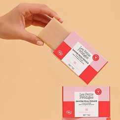 savon doux naturel fleur de coton pour le corps et le visage, terra di natura