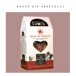 Friandises naturelles et bio pour chien au boeuf, terra di natura