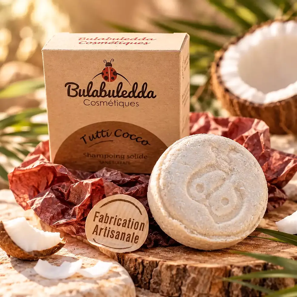 shampoing solide naturel fabriqué en corse, terra di natura