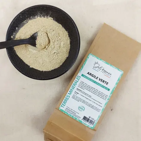 les multiples vertus de l'argile verte en cosmétique naturelle, terra di natura