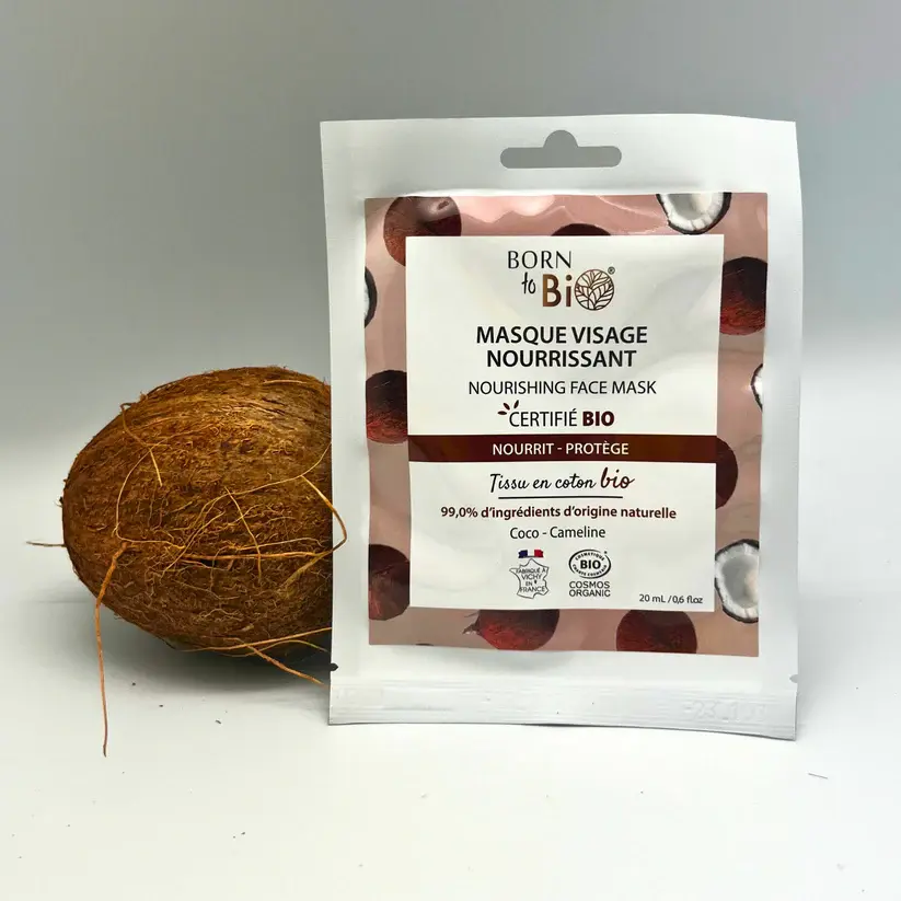 acheter masque visage bio pour peau sèche fabriqué en France, terra di natura