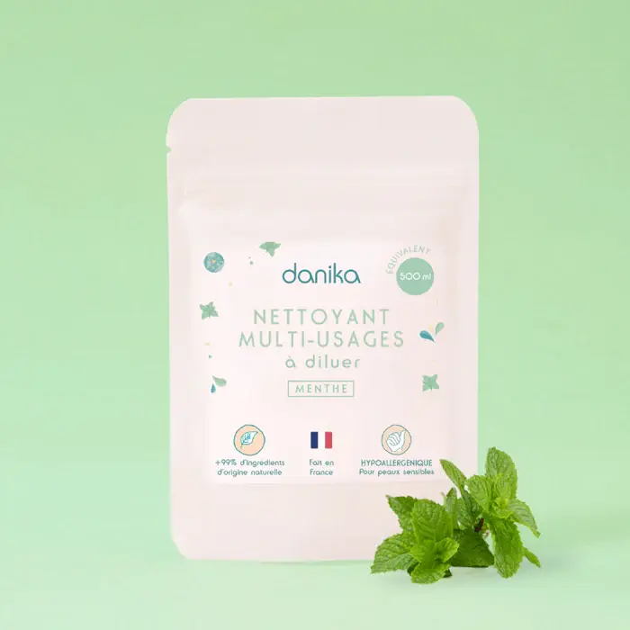 Sachet de nettoyant multi-usages en poudre à diluer Danika