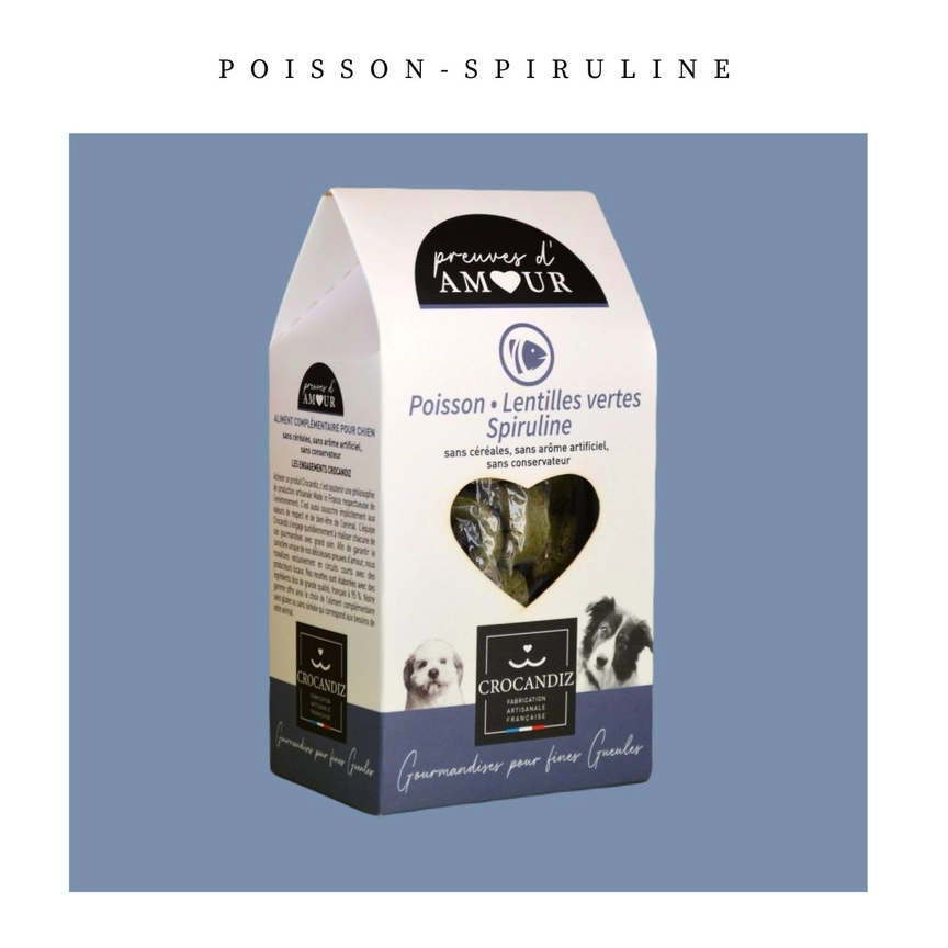 friandises naturelles et bio pour chien au poisson, terra di natura