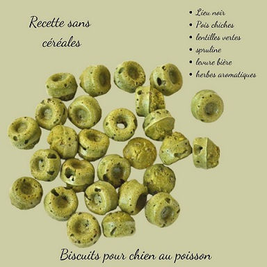 Miniature : friandises bio pour chien au poisson et spiruline, terra di natura