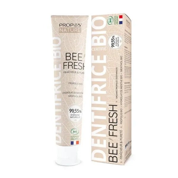 Dentifrice bio sans fluor pour gencives sensibles, terra di natura