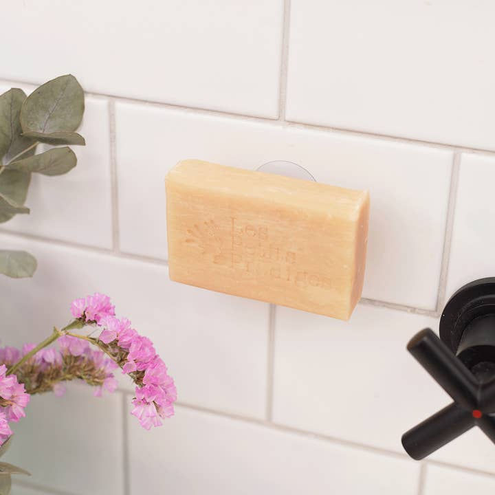 Fixation sans perçage pour savon, shampoing ou après-shampoing, terra di natura