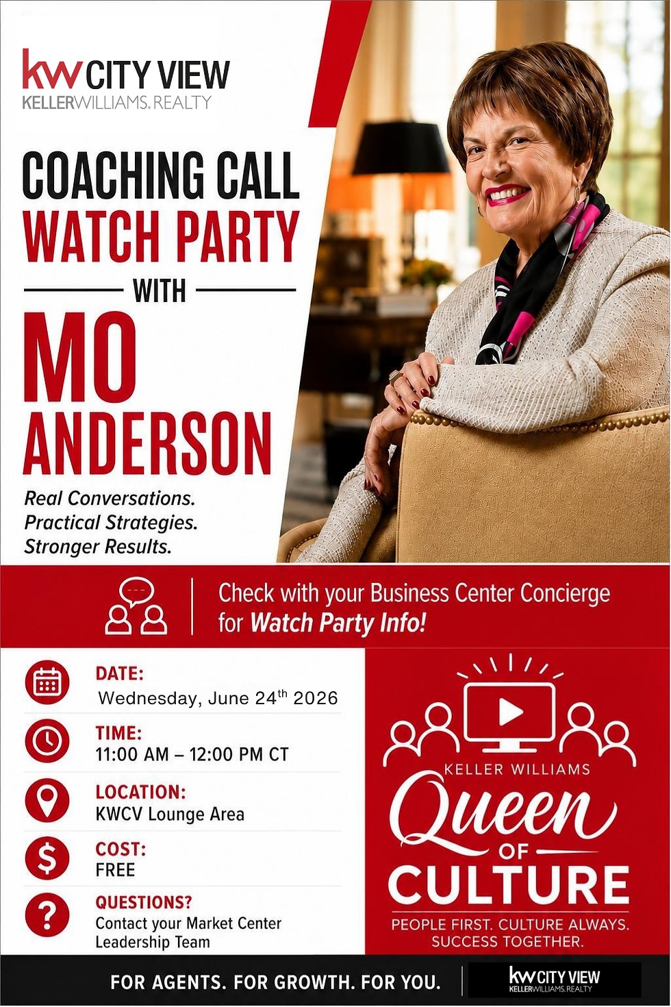 Coaching Call Watch Party with Mo Anderson