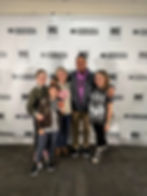 Phillip Feathermaker, and owner, and his family