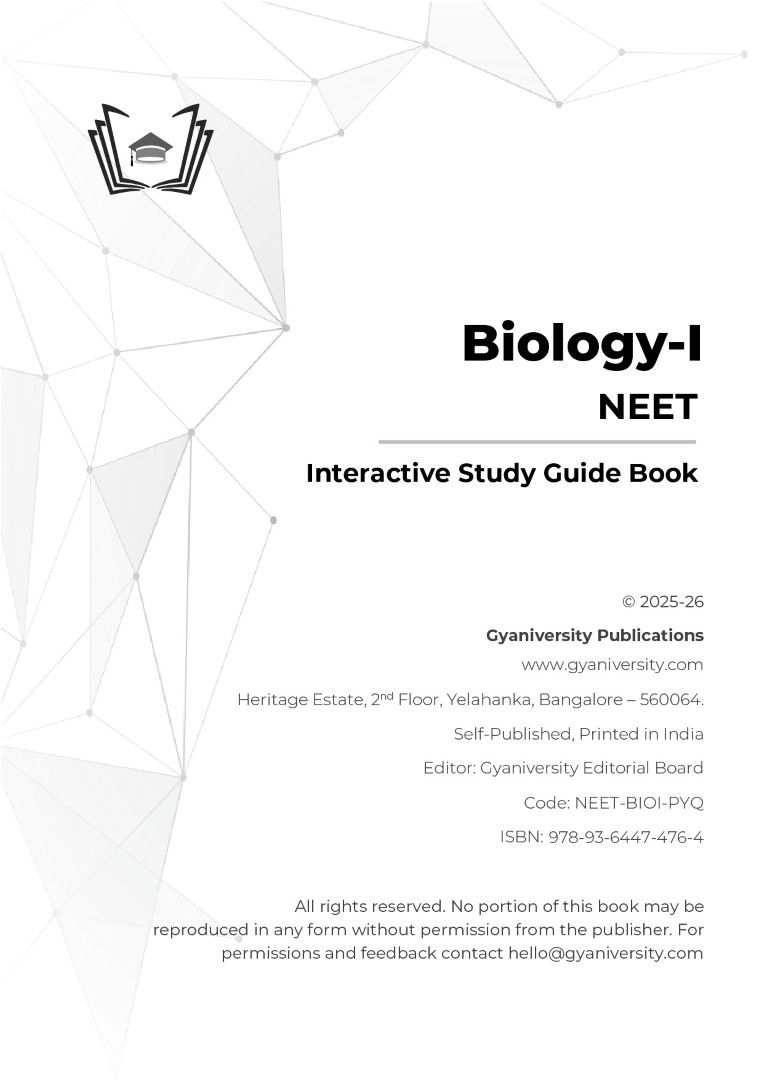 Thumbnail: NEET Navigator: Biology-I Interactive Study Guide Book