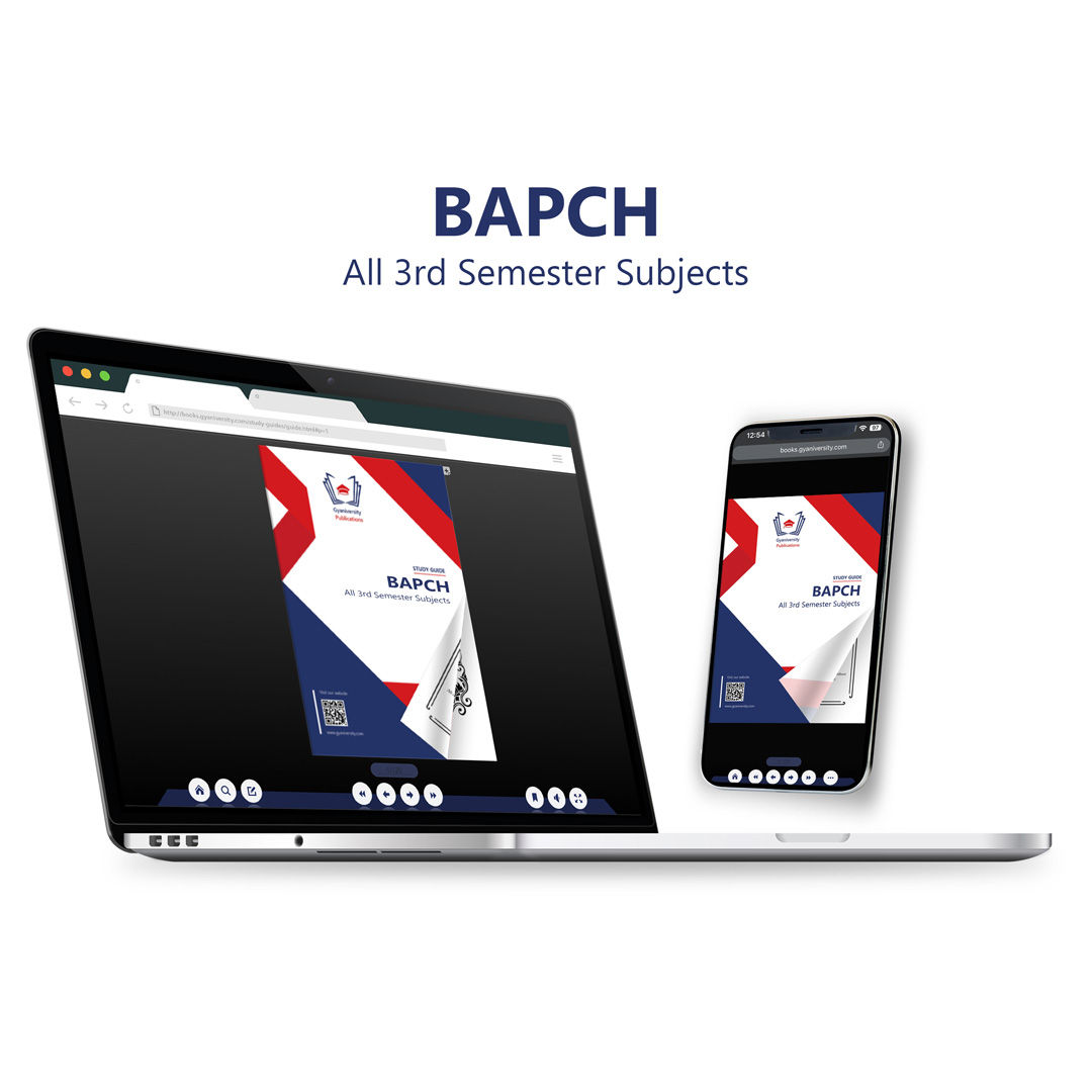 BA in Psychology (BAPCH) 3rd Semester IGNOU Guide Books