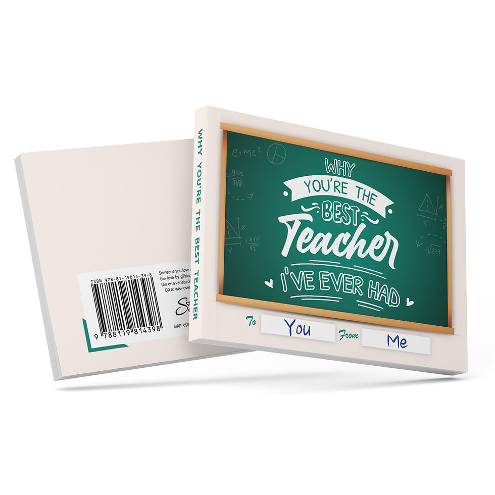 Thumbnail: Why You're The Best Teacher I've Ever Had (Fill in the Blank Gift Book)