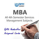 MBA 4th Semester Services Management Handwritten Combo (2023-24)