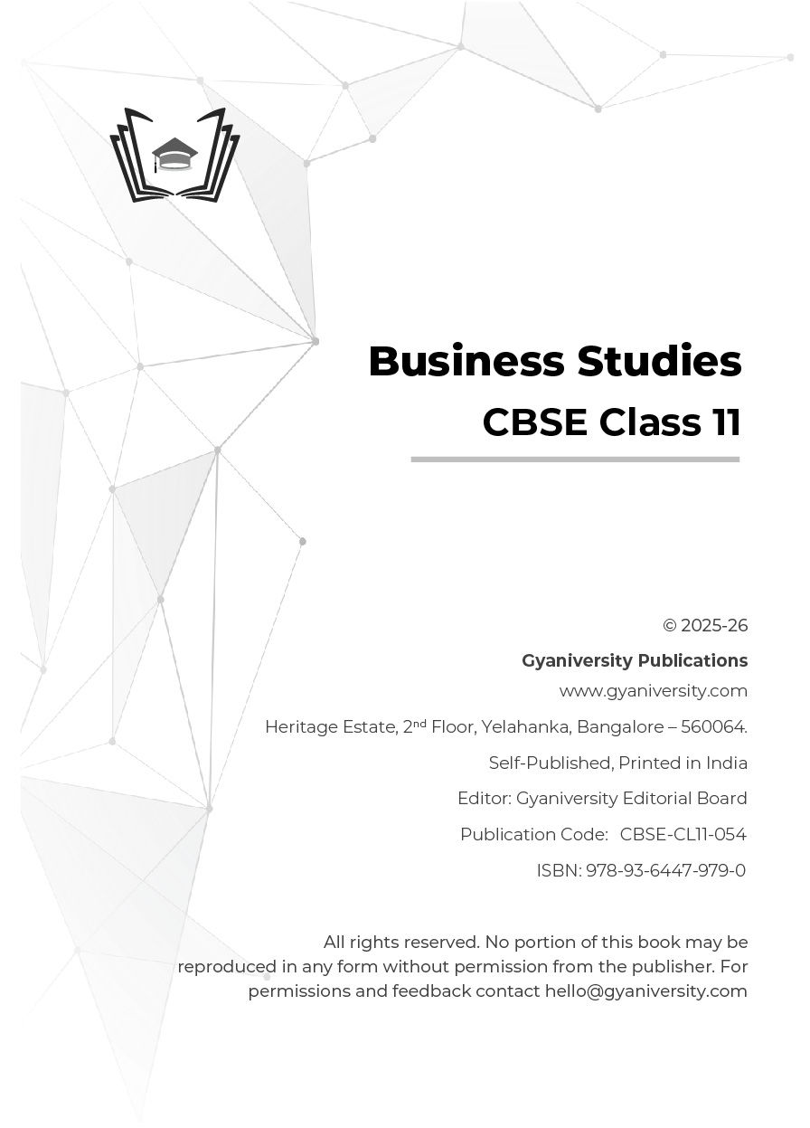 Thumbnail: CBSE Simplified: Business Studies (Class 11 Interactive Guide Book)
