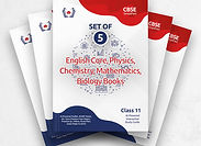 CBSE Simplified : Class 11 Eng Core, Phys, Chem, Maths, Biology Study Guides
