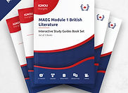 IGNOU Insight: Master of Arts (English) (MAEG) Module 1 British Literature Books