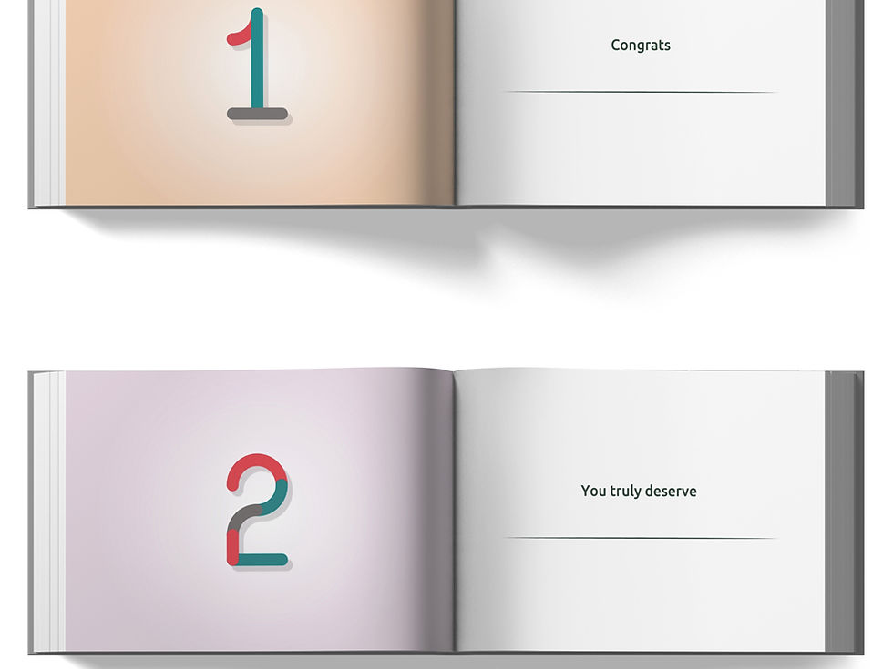 Thumbnail: Congratulations on ____ (Fill in the Blank Gift Book) | SoulScripted Books