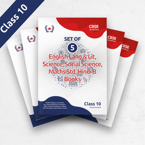 Cbse Class 10 Book Set English Lang Lit Science Soc Science Maths